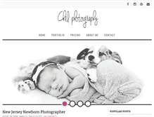 Tablet Screenshot of chelphotographynj.com